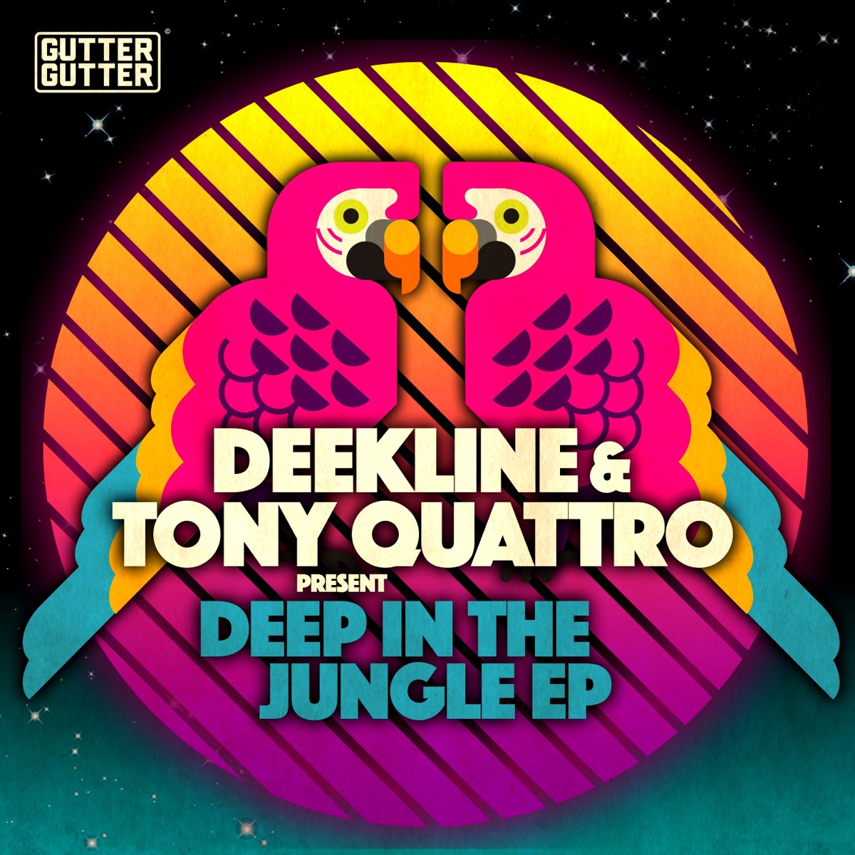 Deep in the Jungle - EP by Deekline & Tony Quattro album cover