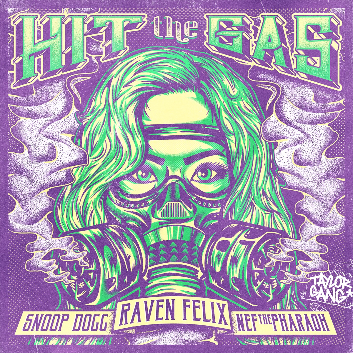 Hit the Gas (feat. Snoop Dogg & Nef the Pharaoh) - Single by Raven Felix album cover