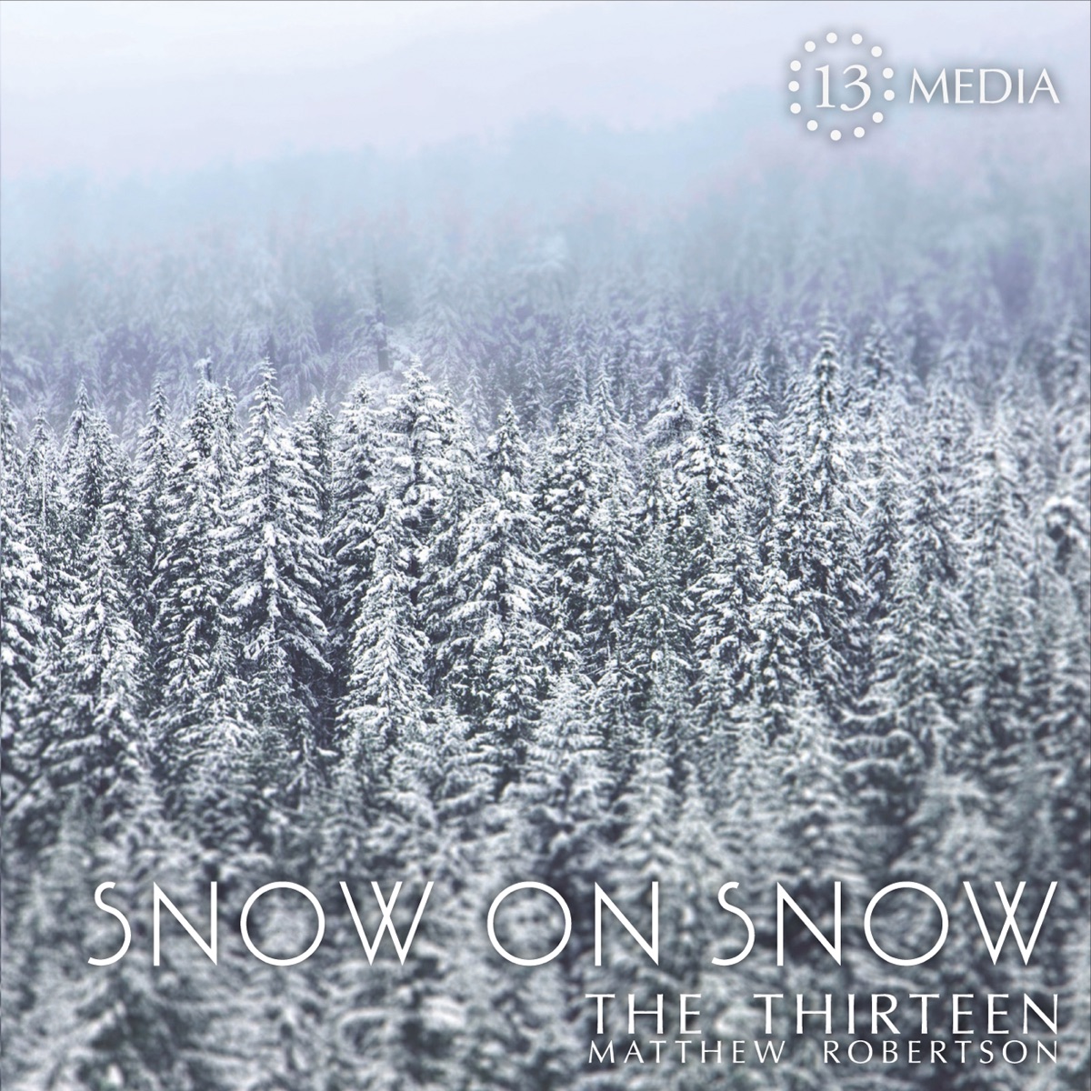 Snow On Snow by The Thirteen & Matthew Robertson album cover