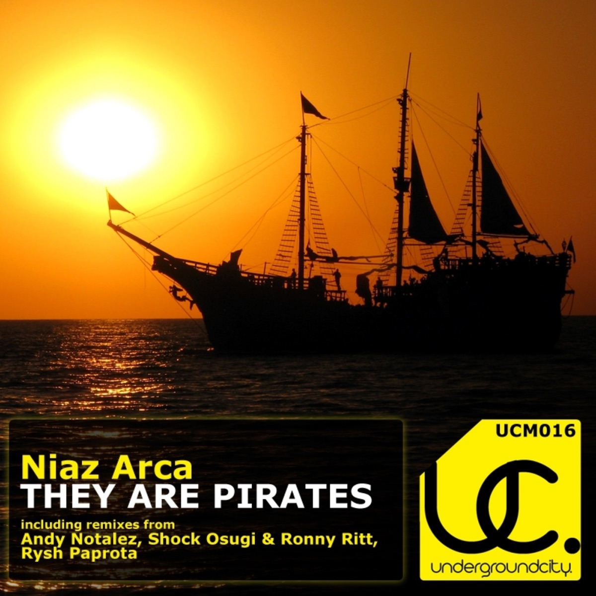 They Are Pirates - EP by Niaz Arca album cover
