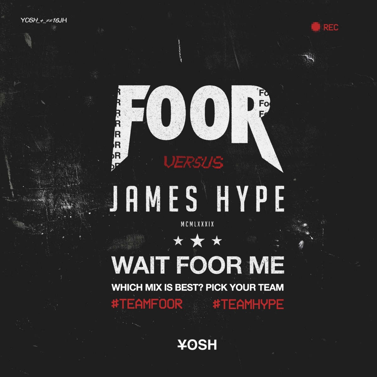 Wait FooR Me (Remixes) - Single by FooR & James Hype album cover