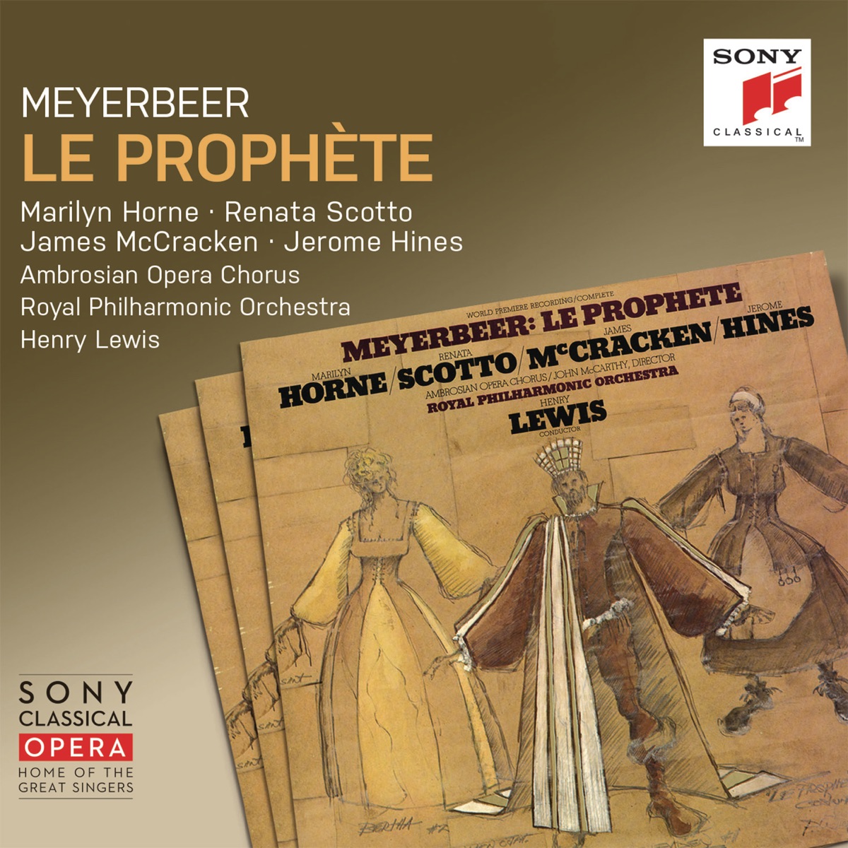Meyerbeer: Le prophète by Henry Lewis & Royal Philharmonic Orchestra album cover