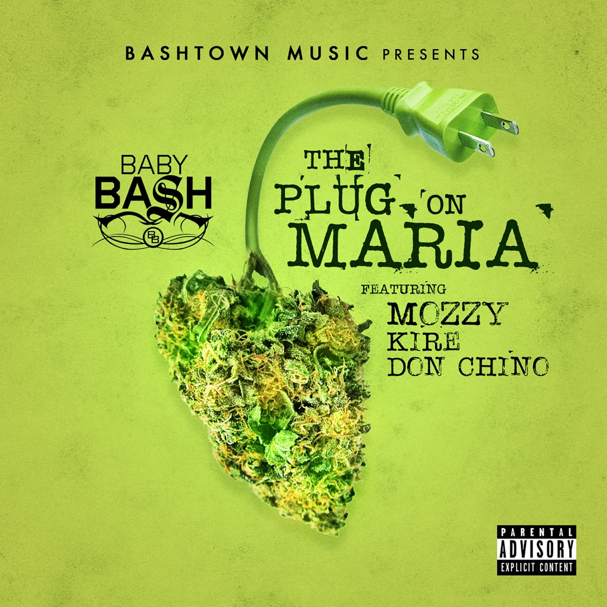 The Plug on Maria (feat. Mozzy, Kire & Don Chino) - Single by Baby Bash album cover artwork