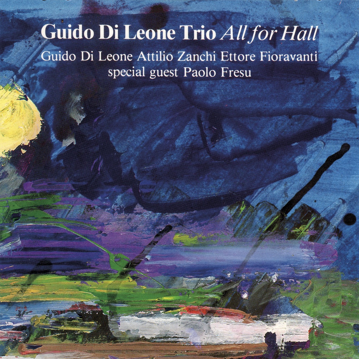 All for Hall by Guido di Leone Trio album cover