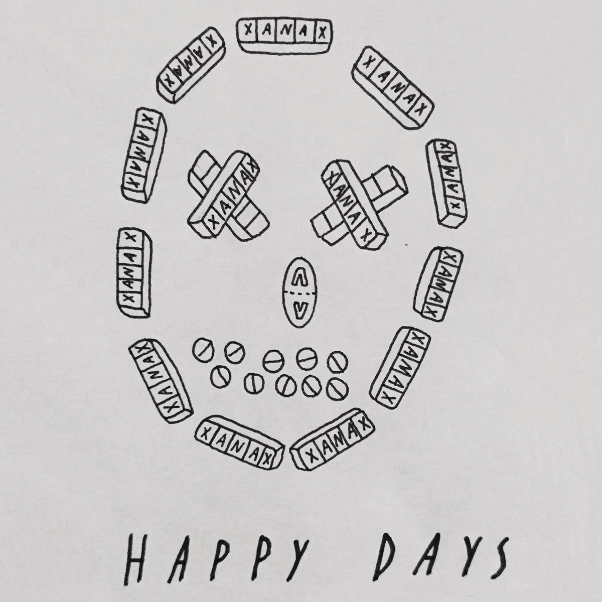 Happy Days - Single by Brooke Candy album cover