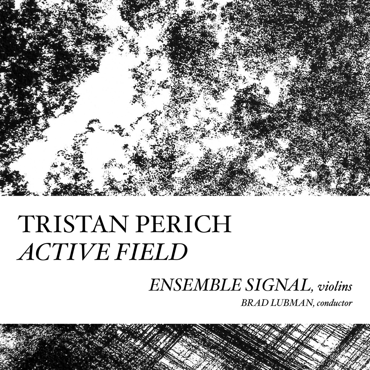 Active Field - EP by Tristan Perich, Ensemble Signal & Brad Lubman album cover