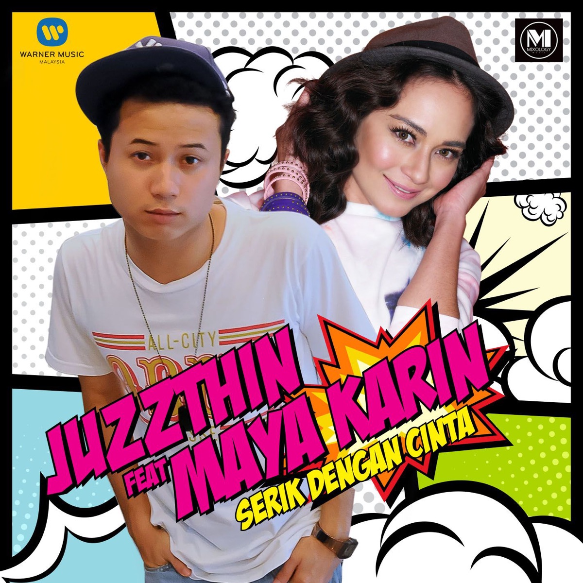 Serik Dengan Cinta (feat. Maya Karin) - Single by Juzzthin album cover