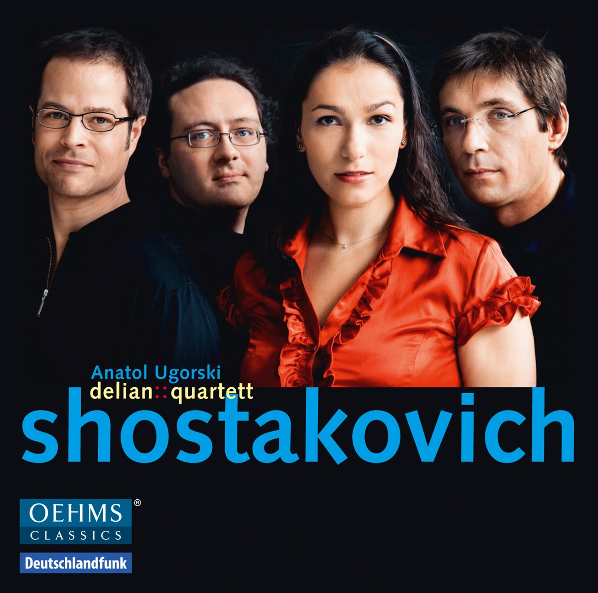 Shostakovich: Works for String Quartet & Piano Quintet by Delian::Quartet & Anatol Ugorski album cover