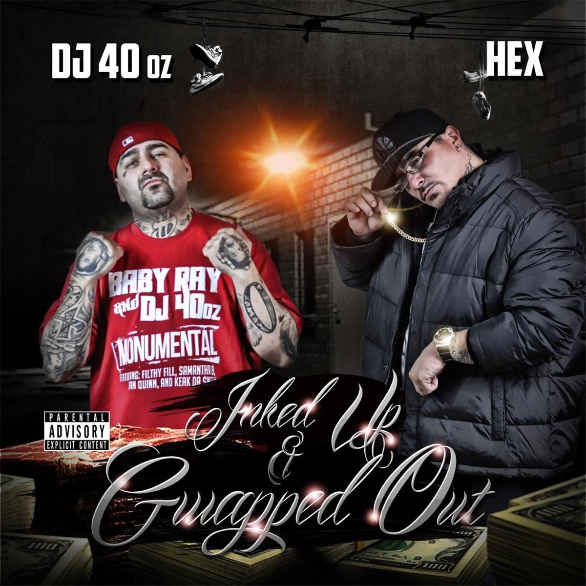 Inked up & Gwapped Out by Dj 40oz & Hex album cover