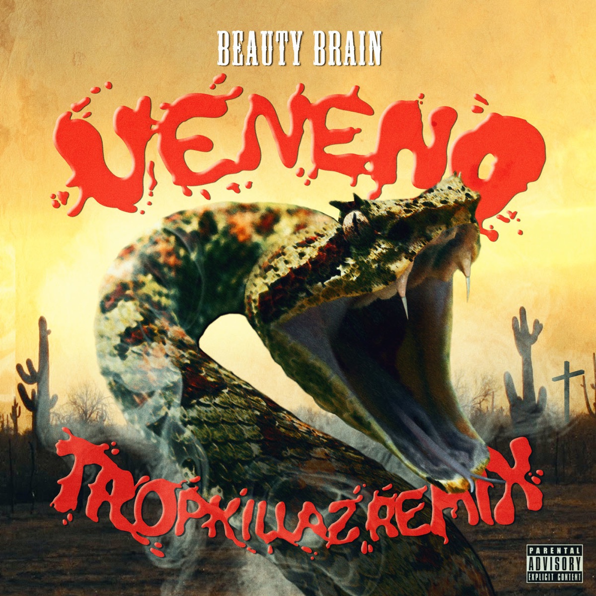 Veneno (Tropkillaz Remix) - Single by Beauty Brain album cover