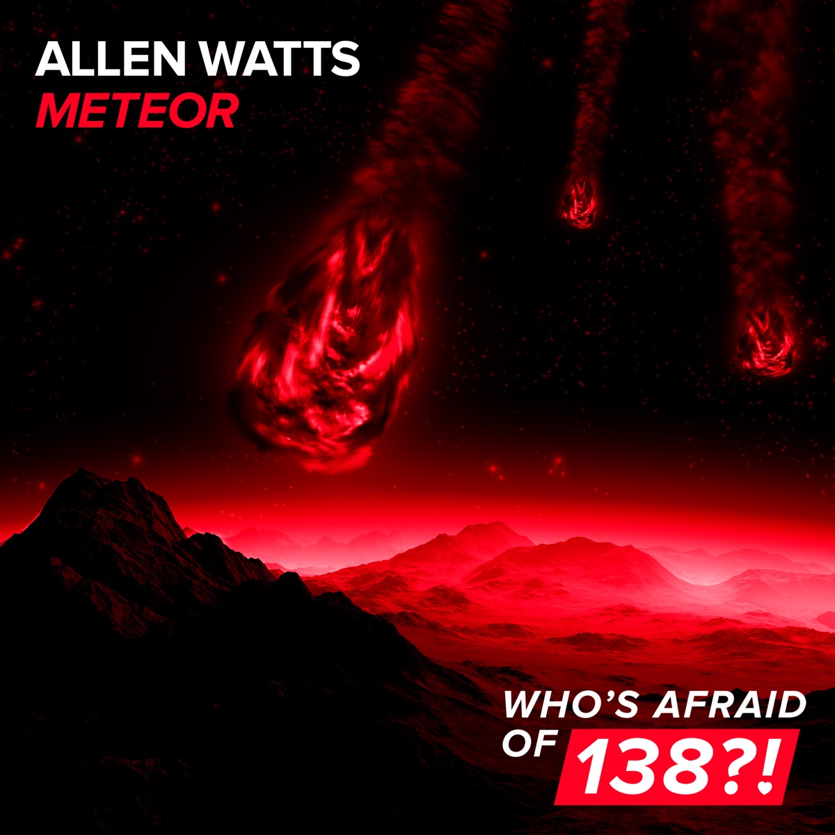 Meteor - Single by Allen Watts album cover