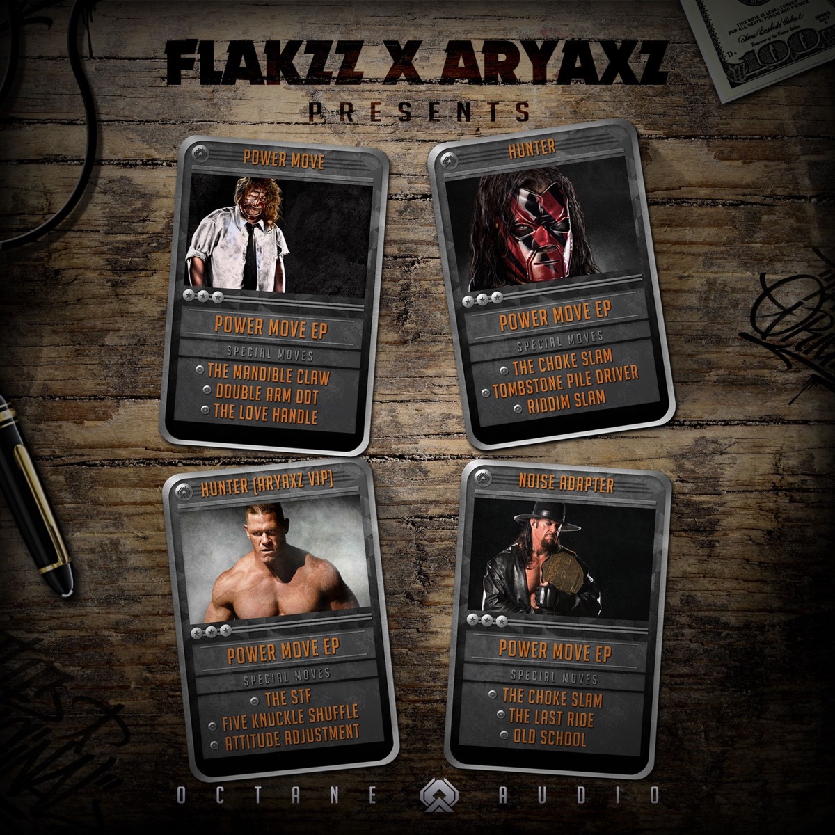 Power Move - EP by Flakzz & Aryaxz album cover