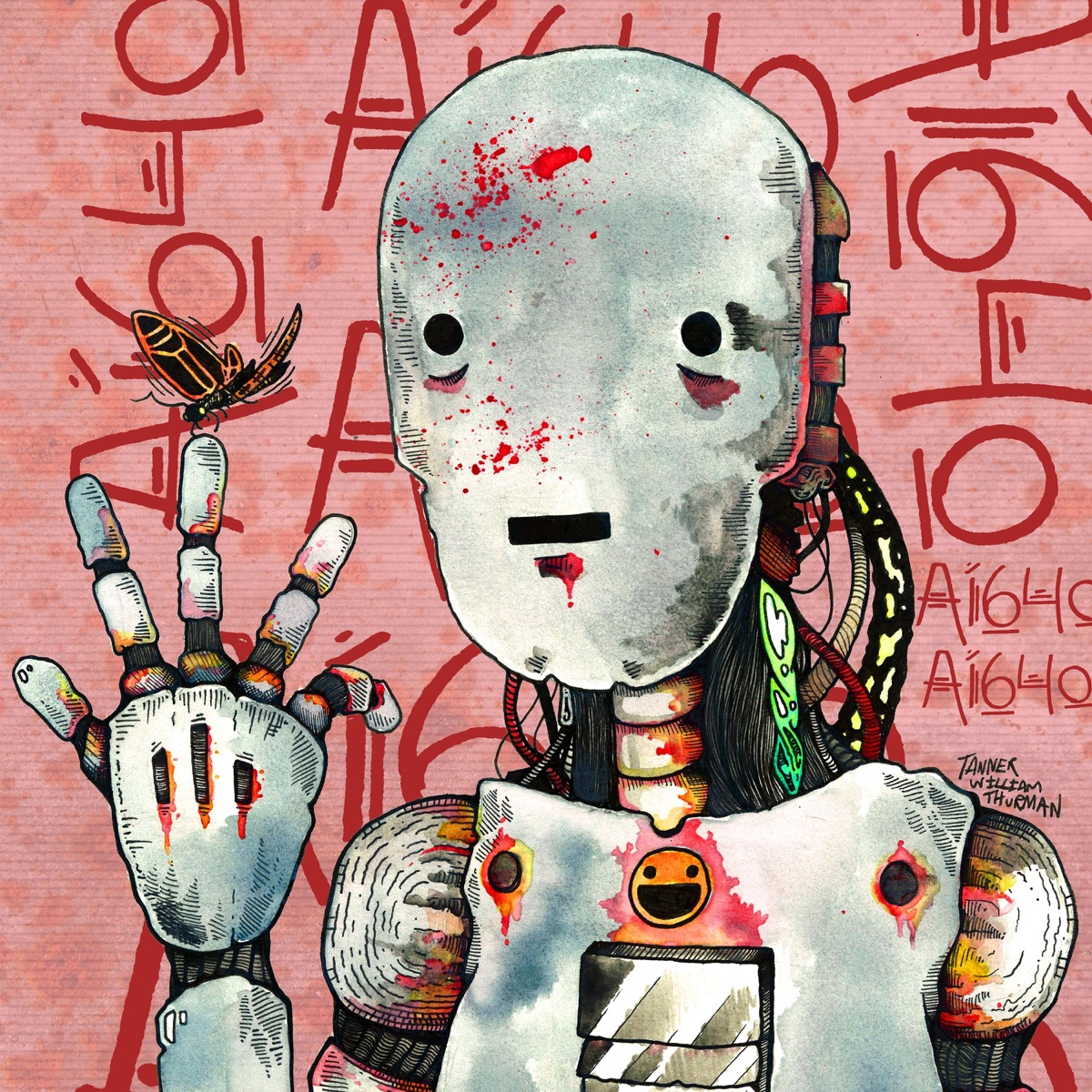 AI640 - EP by Landon Tewers album cover
