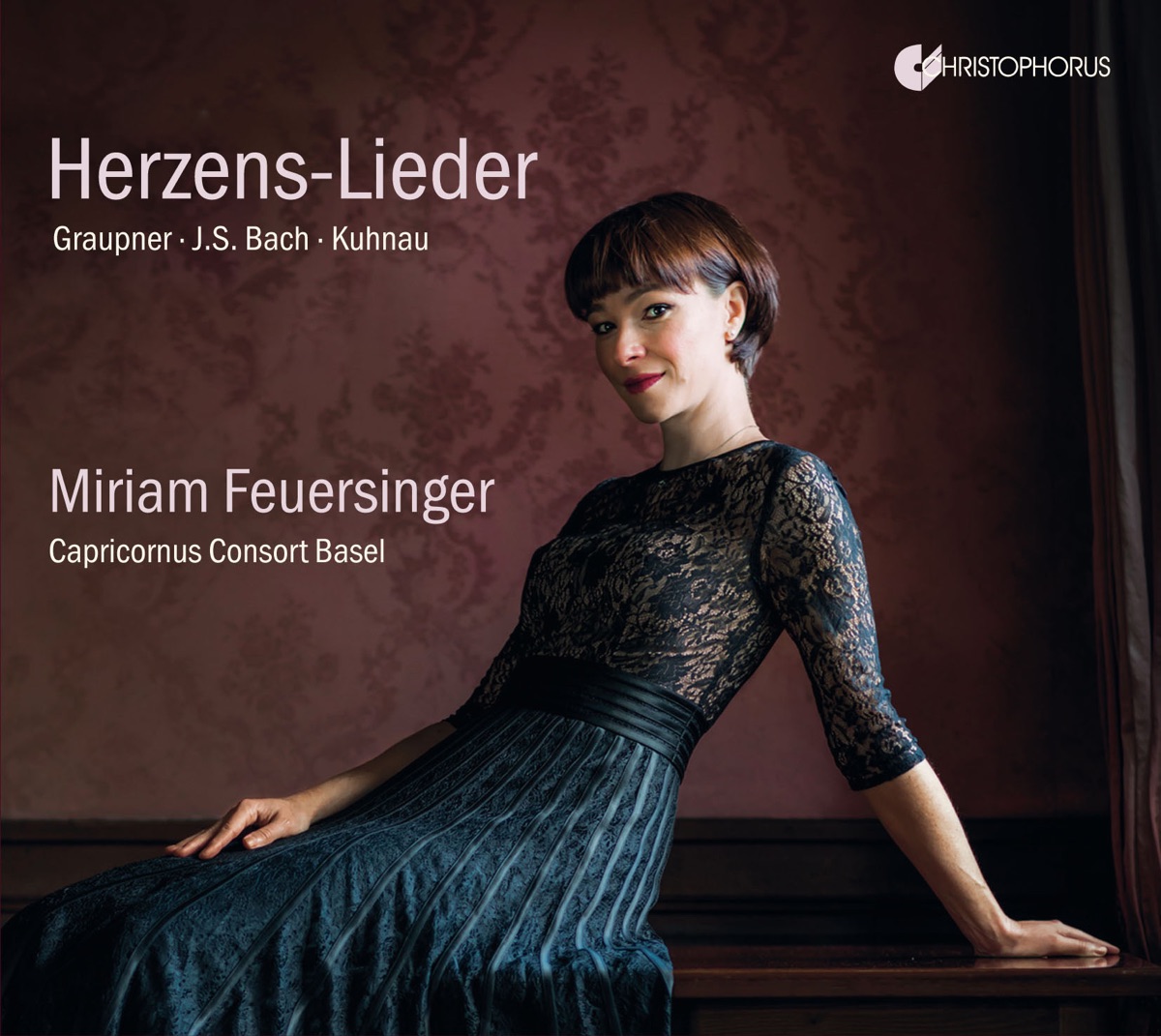 Herzens-Lieder: German Baroque Cantatas by Miriam Feuersinger, Capricornus Consort Basel & Péter Barczi album cover