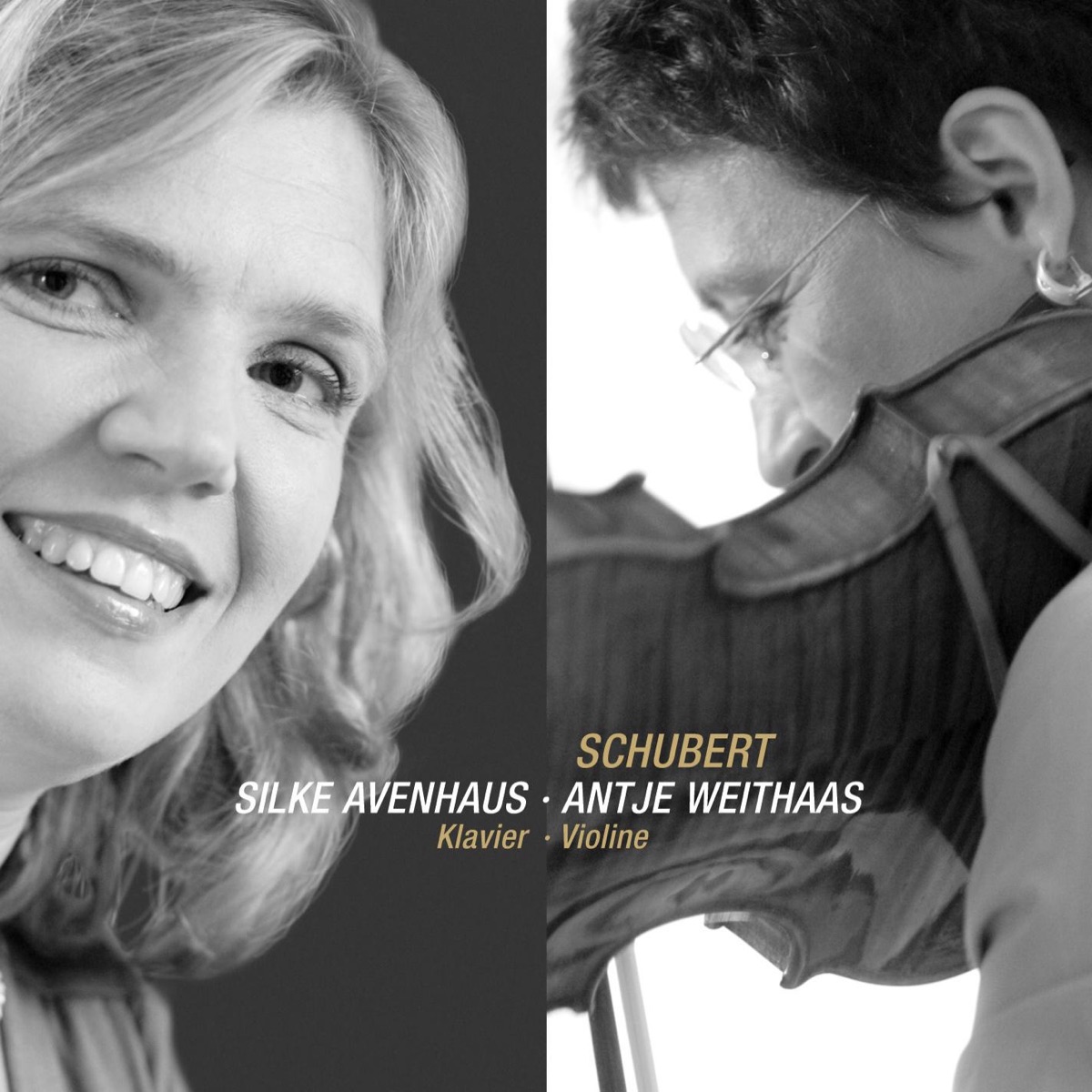 Schubert: Violin Sonata in A Minor, D.385 - Fantasie in C Major, D.934 - Violin Sonata, D.574 by Antje Weithaas & Silke Avenhaus album cover