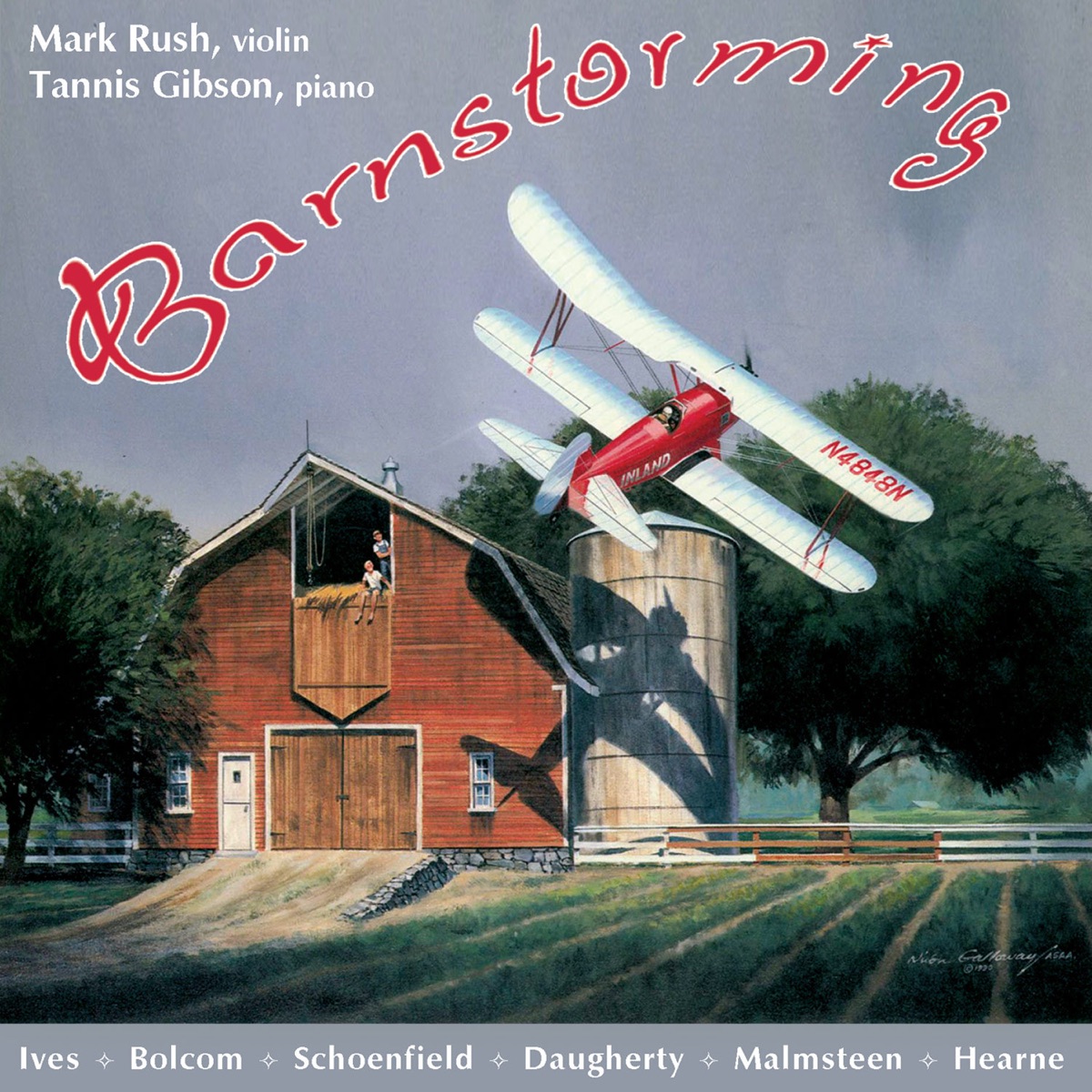 Barnstorming by Mark Rush & Tannis Gibson album cover