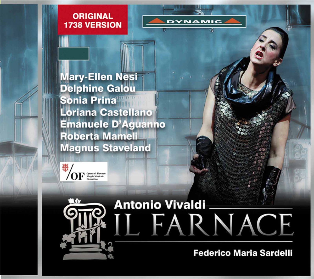 Vivaldi: Farnace, RV 711 (Live) by Mary-Ellen Nesi, Delphine Galou, Sonia Prina, Loriana Castellano, Orchestra del Maggio Musicale Fiorentino & Federico Maria Sardelli album cover
