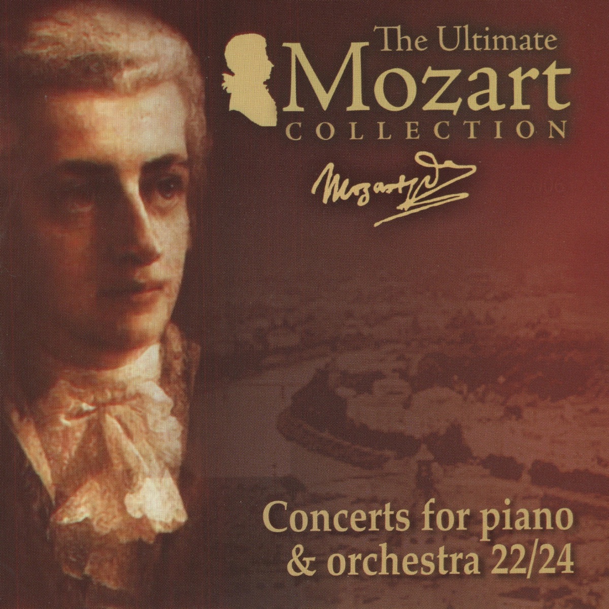 Mozart: Piano Concertos Nos. 22 & 24 by Carmen Piazzini, Michael Gantvarg & Leningrad Soloists album cover