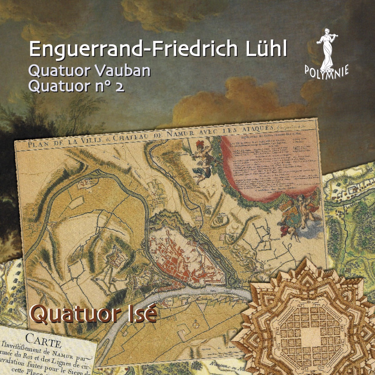 E-F. Lühl-Dolgorukiy: Quatuor Vauban, Quatuor No. 2 by Quatuor Isé album cover