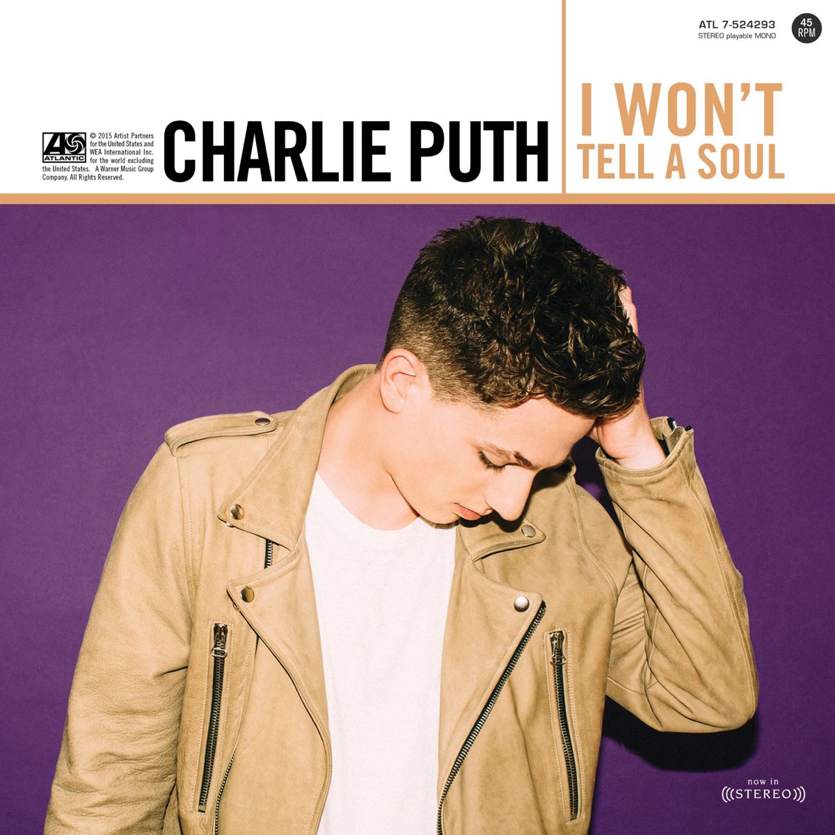 I Won't Tell a Soul - Single by Charlie Puth album cover