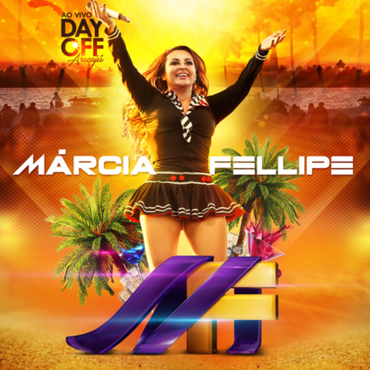 Day Off (Ao Vivo em Aracaju) by Márcia Fellipe album cover