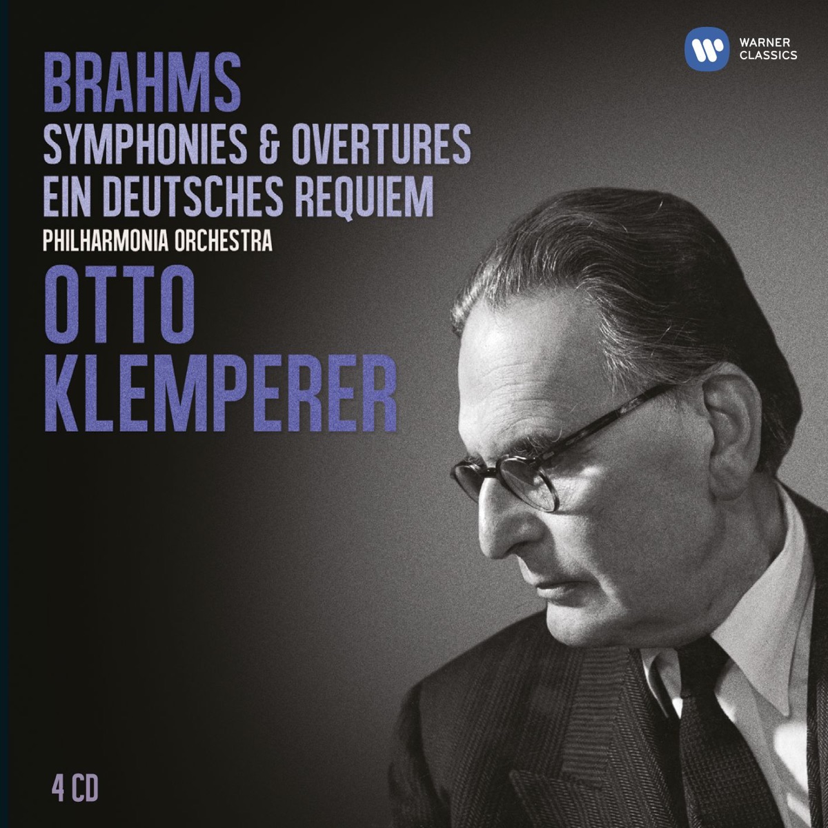 Brahms: Symphonies; Ein deutsches Requiem (Klemperer Legacy) by Otto Klemperer album cover