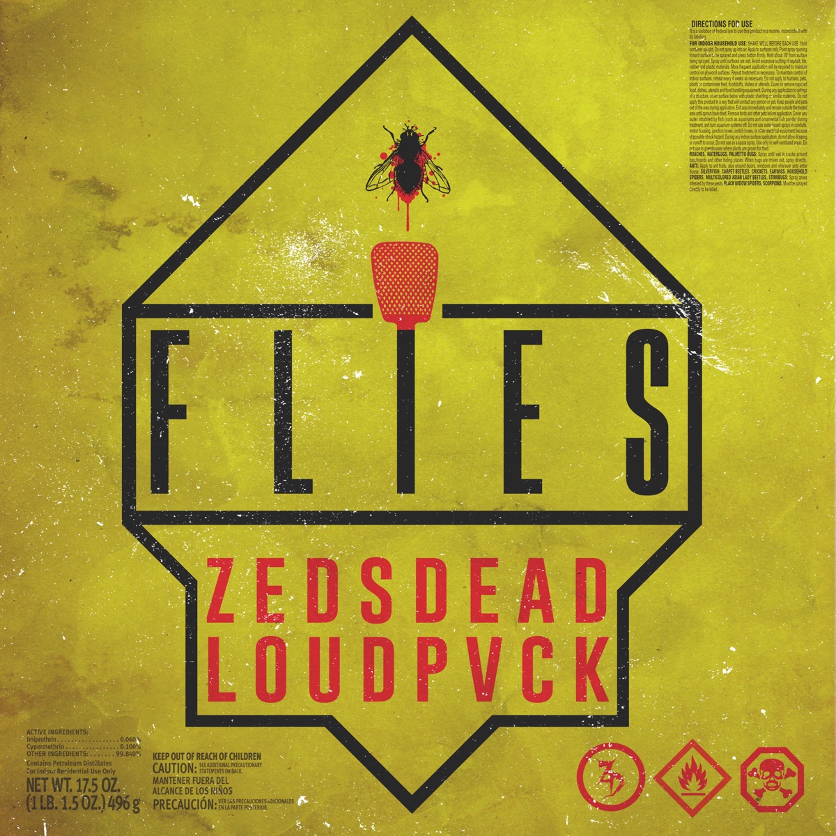 Flies - Single by Zeds Dead & LOUDPVCK album cover