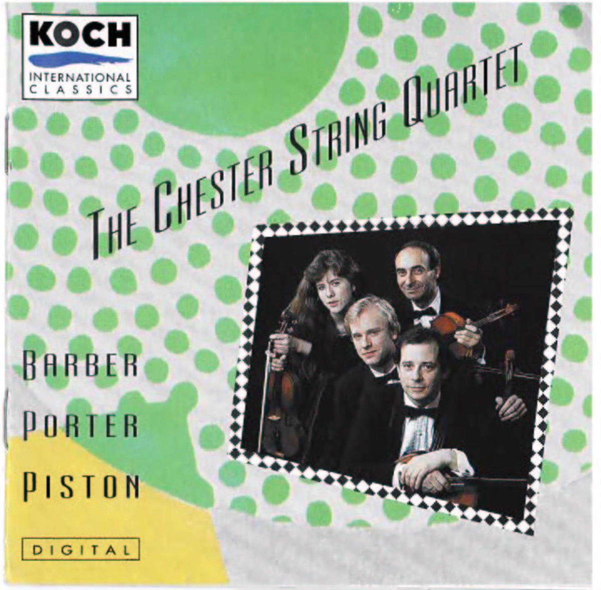 The Chester String Quartet - Barber/Porter/Piston by Chester String Quartet album cover