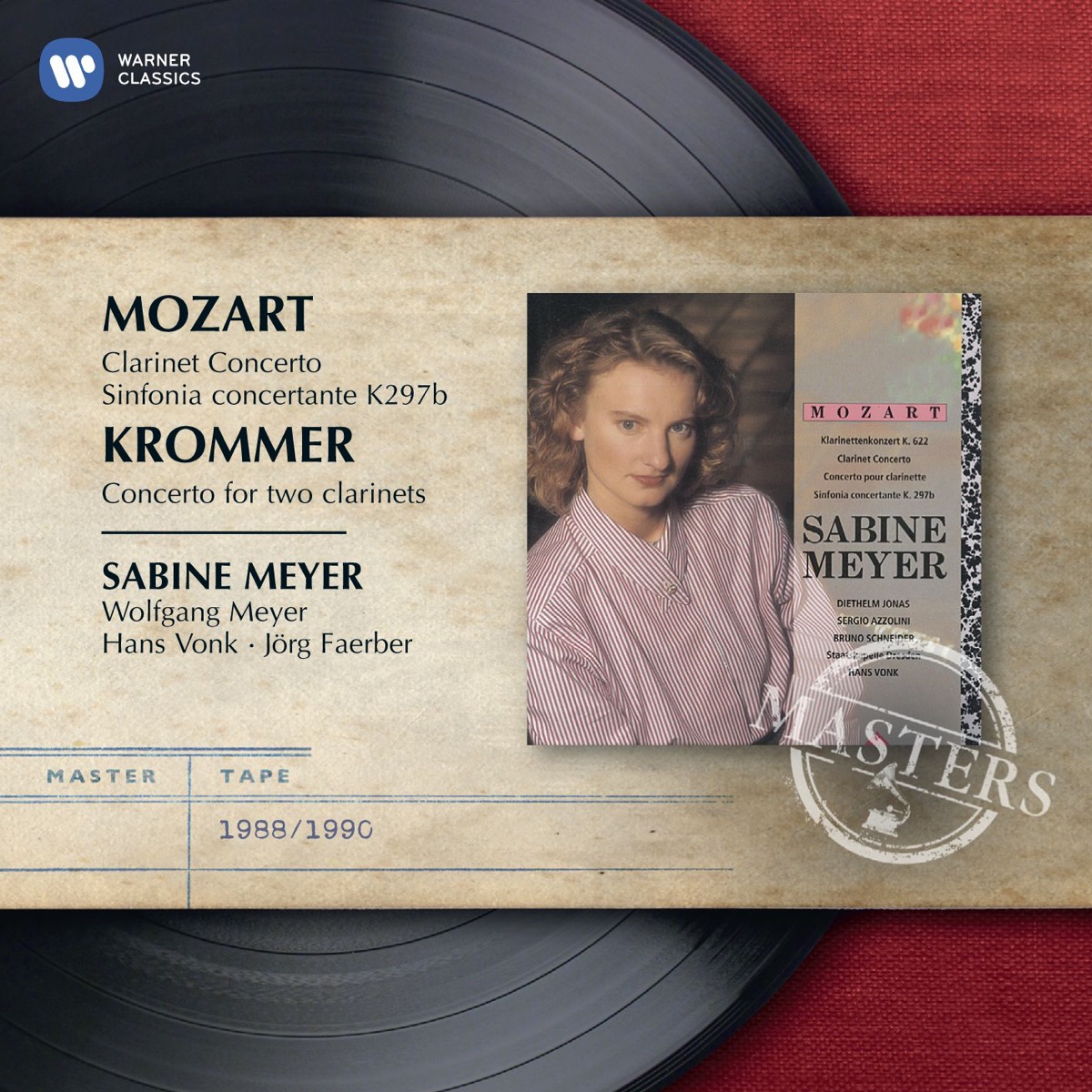 Mozart: Clarinet Concerto by Sabine Meyer album cover