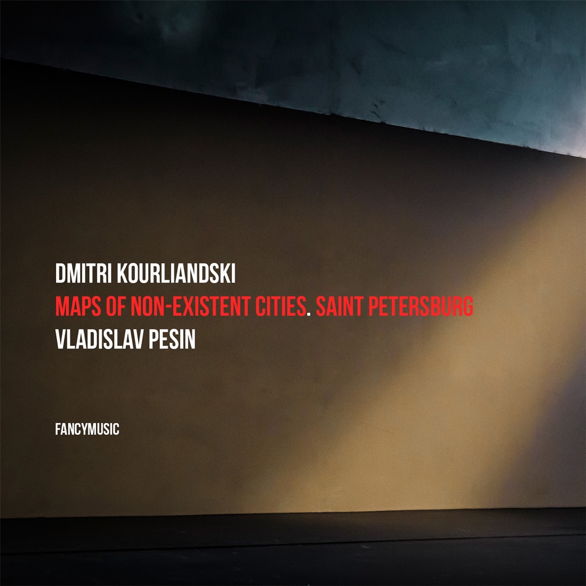 Dmitri Kourliandski: Maps of Non-existent Cities. Saint Petersburg by Vladislav Pesin album cover