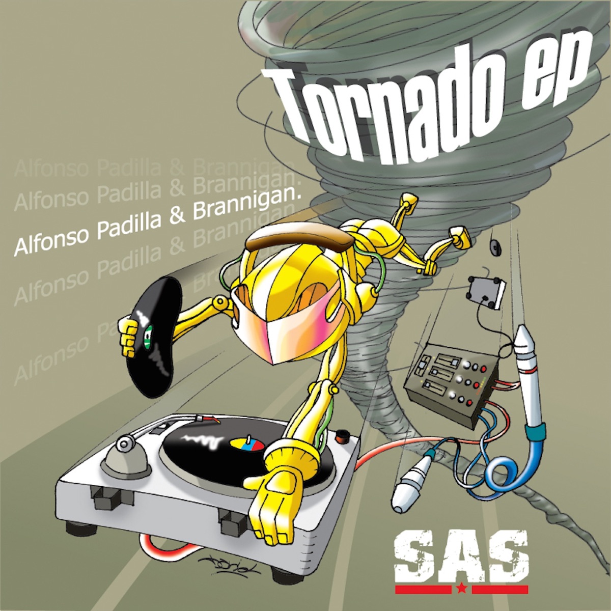Tornado by Alfonso Padilla & Brannigan album cover