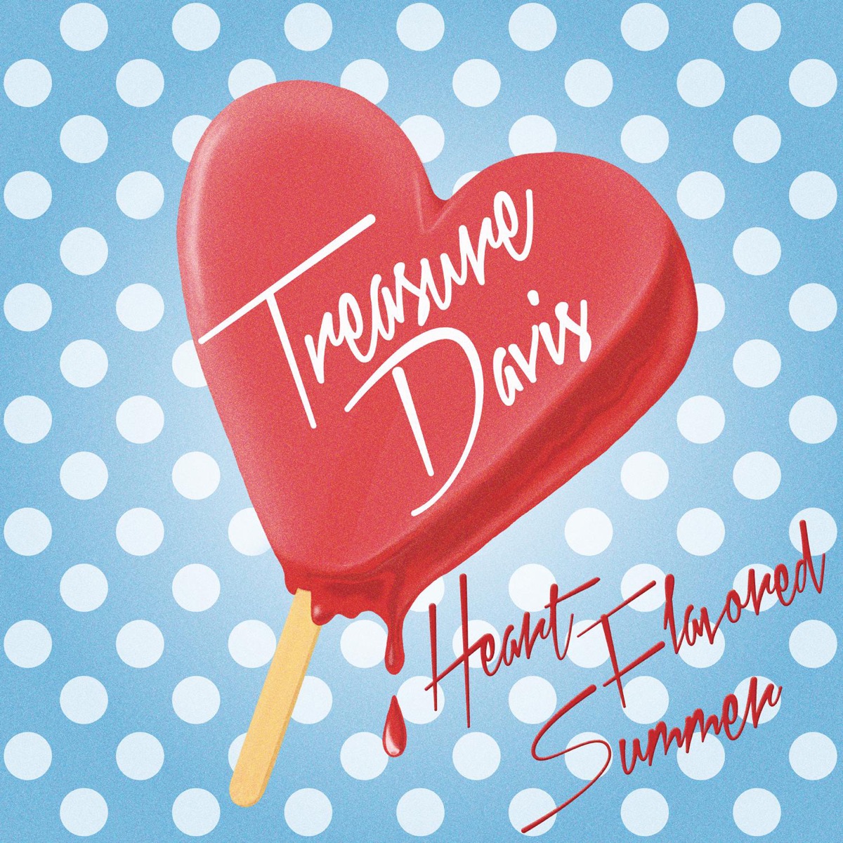 Heart Flavored Summer - EP by Treasure Davis album cover