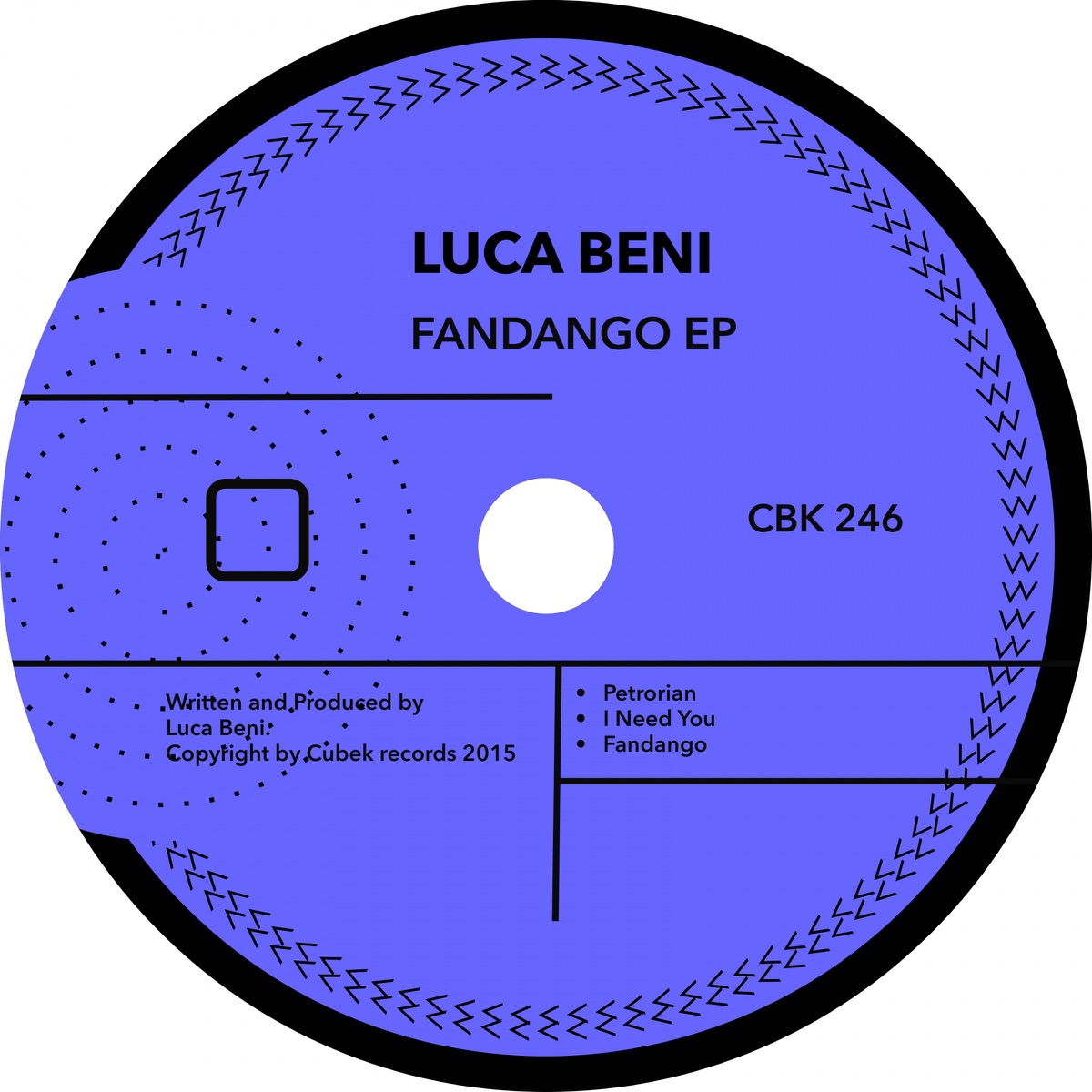 Fandango - Single by Luca Beni album cover