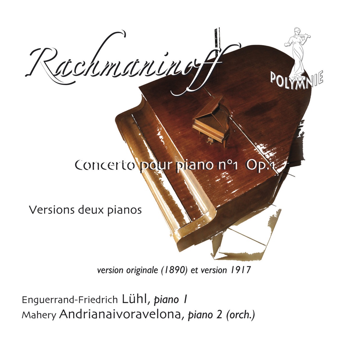 Rachmaninoff: Concerto pour piano No. 1, Op. 1 by Enguerrand-Friedrich Lühl-Dolgorukiy & Mahery Andrianaivoravelona album cover