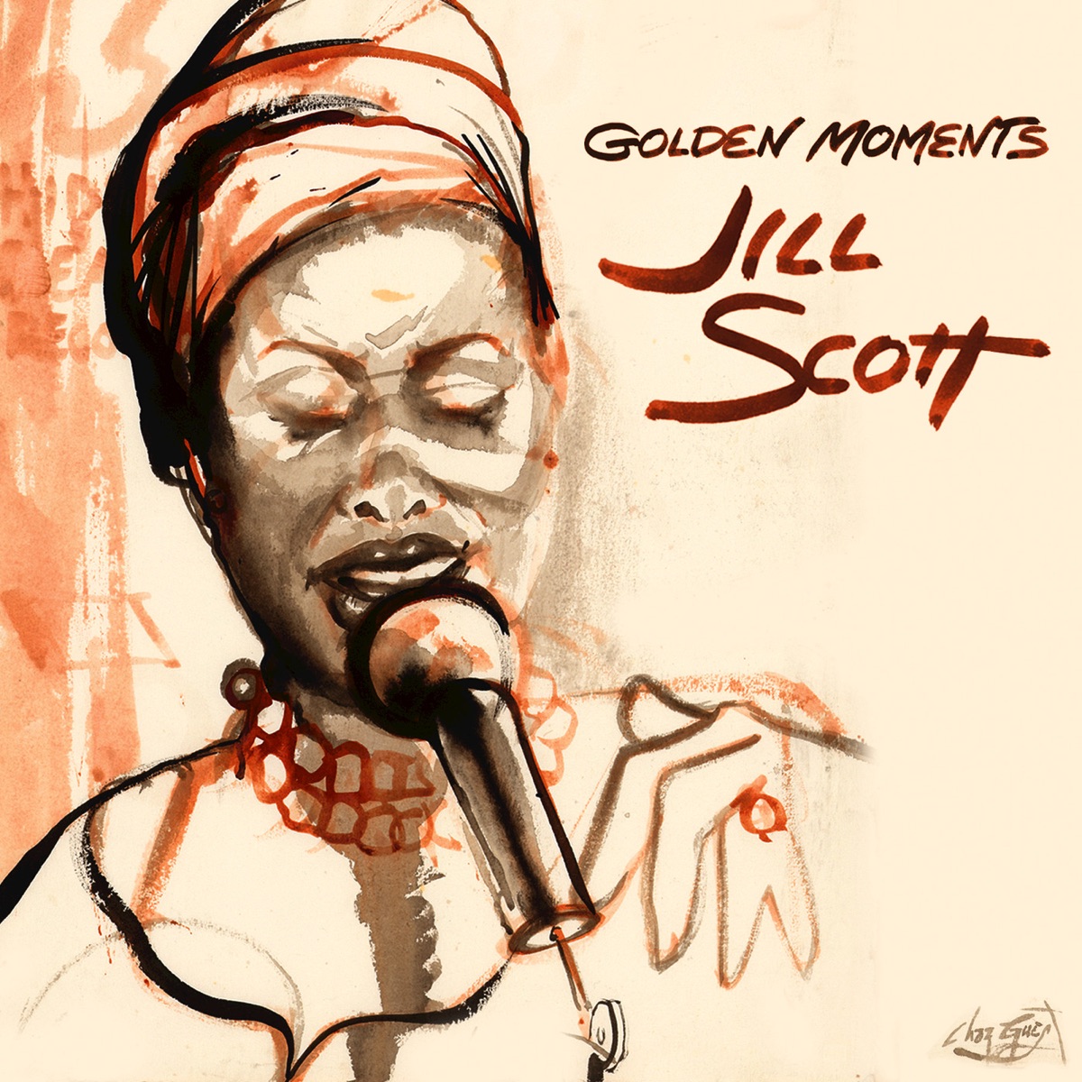 Golden Moments by Jill Scott album cover artwork