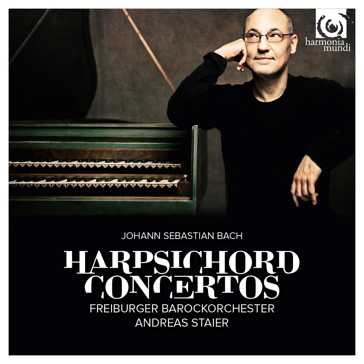 J. S. Bach: Harpsichord Concertos by Andreas Staier & Freiburger Barockorchester album cover