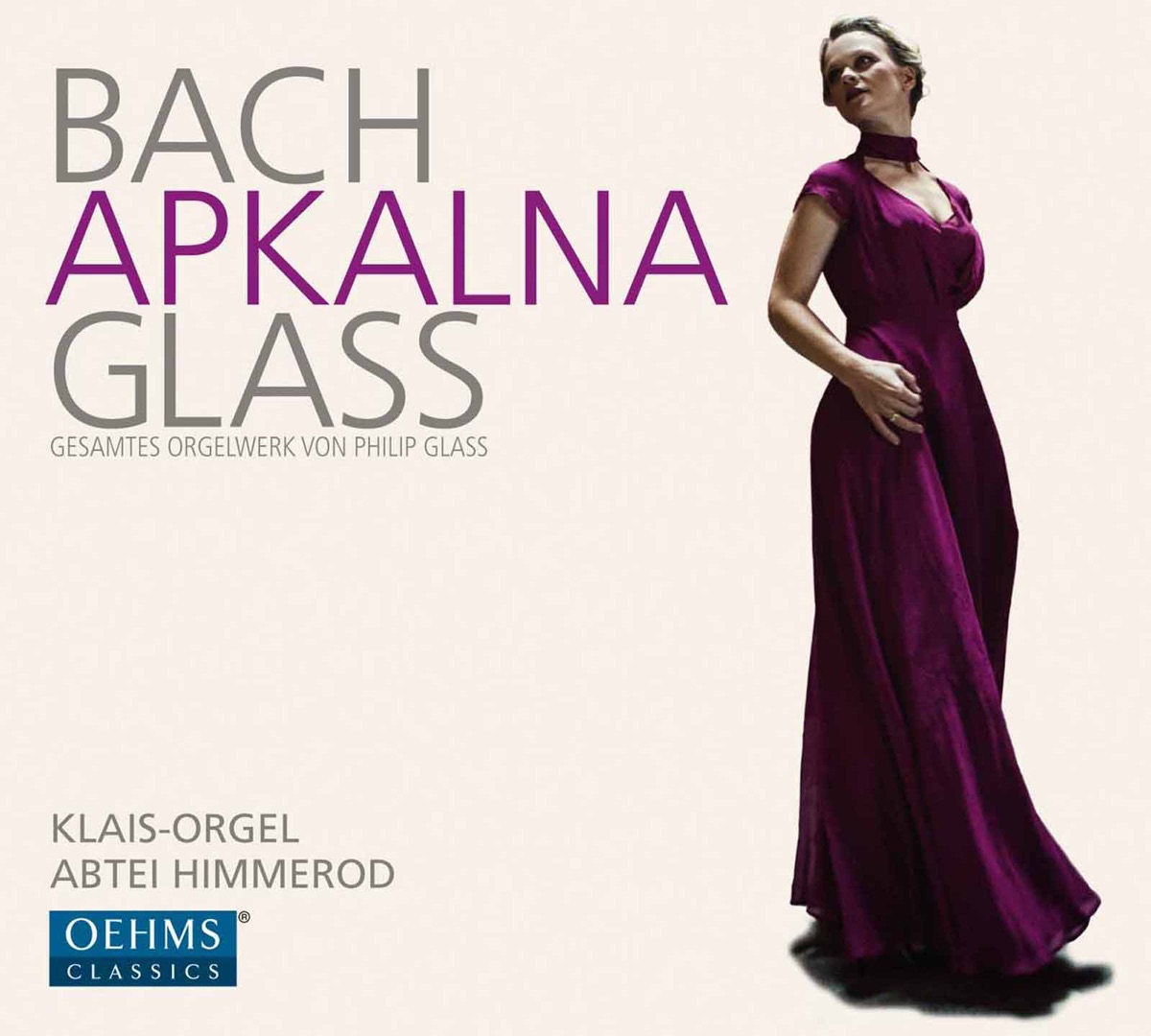 Bach & Glass: Works for Organ by Iveta Apkalna album cover