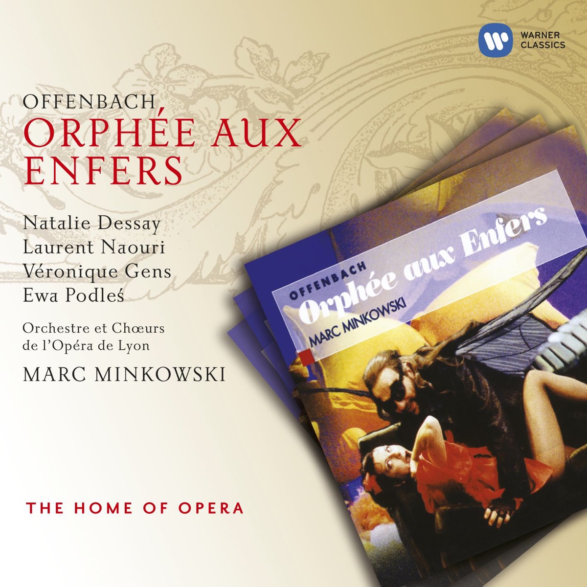 Offenbach: Orphee aux enfers by Marc Minkowski album cover