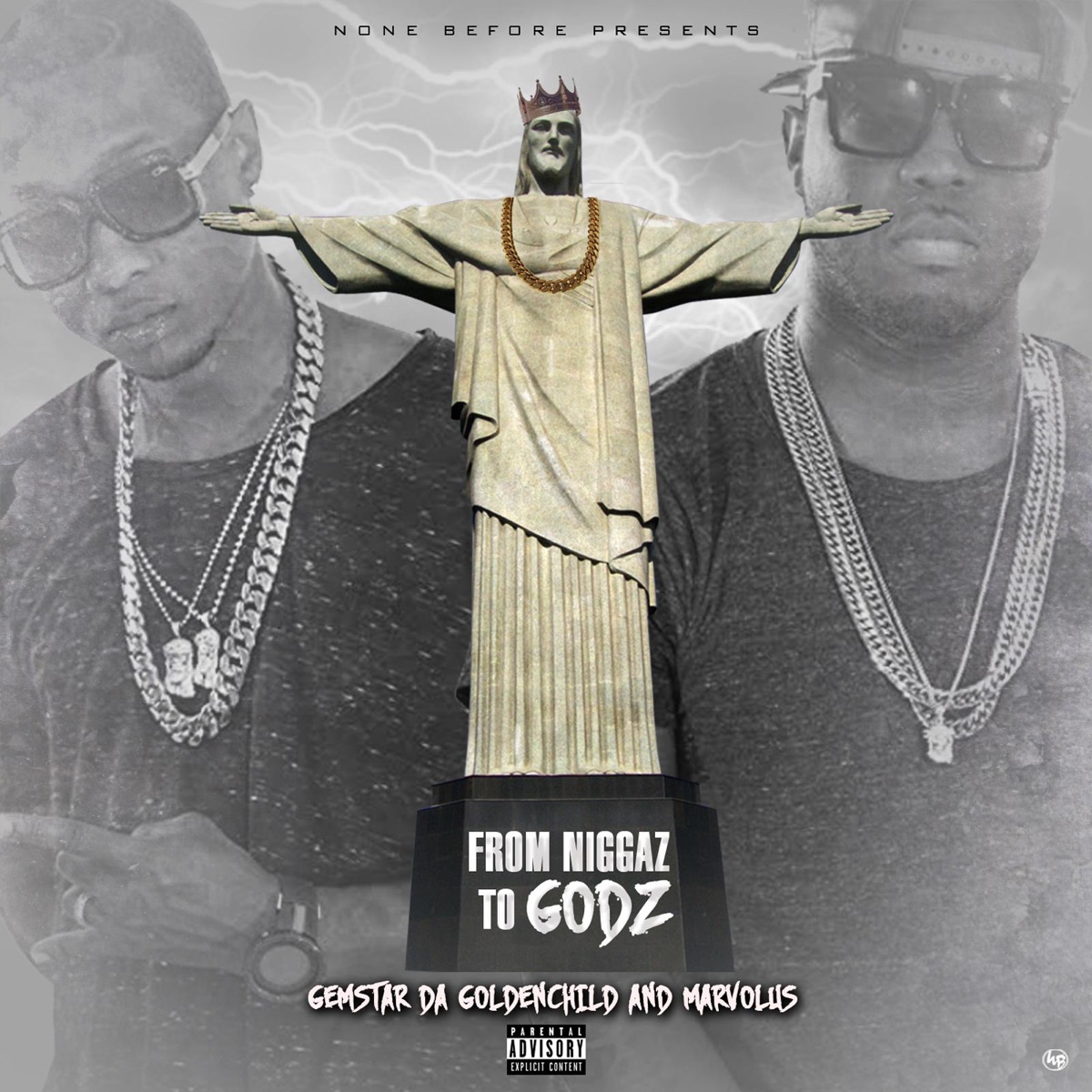 From N****z to Godz by Marvolus & Gemstar Da Goldenchild album cover