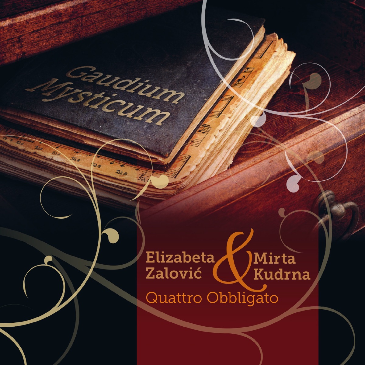 Quattro Obbligato - Gaudium Mysticum by Elizabeta Zalović & Mirta Kudrna album cover