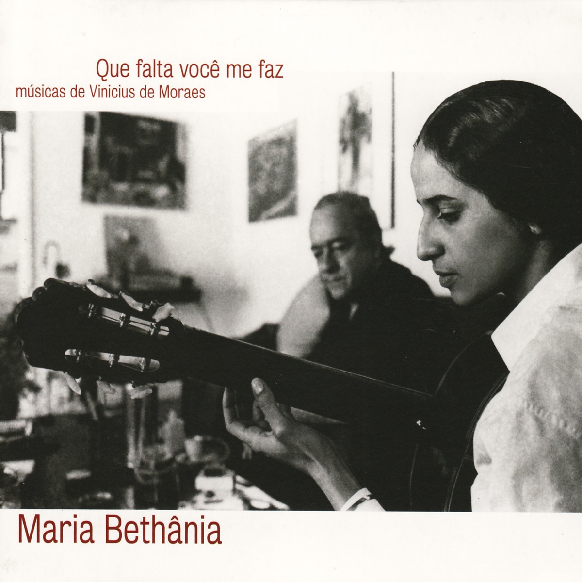 Que Falta Você Me Faz by Maria Bethânia album cover