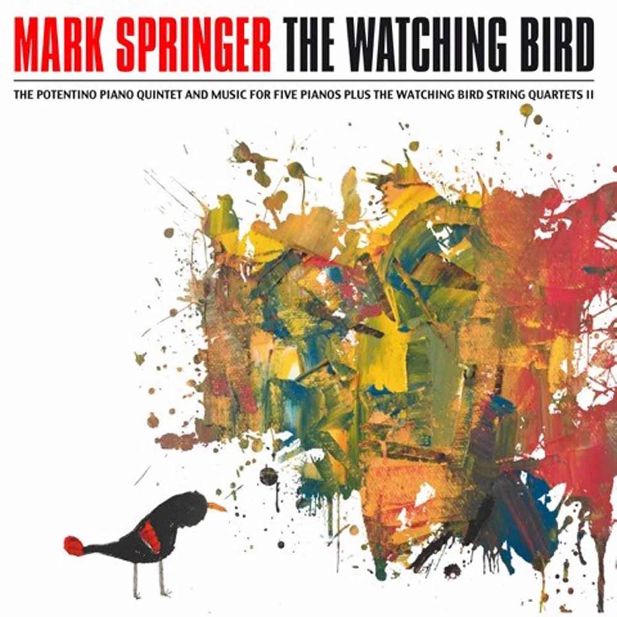 The Watching Bird by Mark Springer album cover
