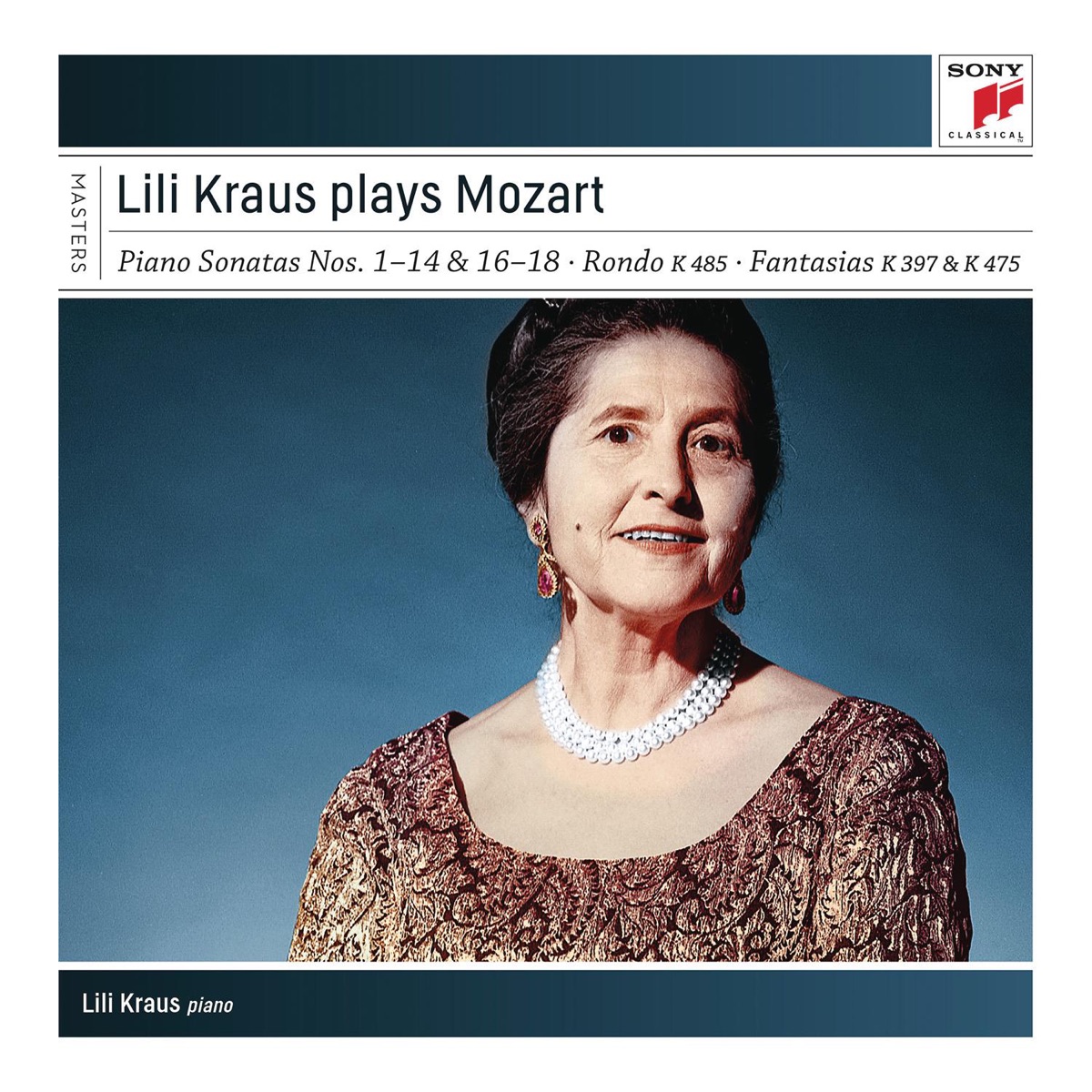 Lili Kraus Plays Mozart Piano Sonatas by Lili Kraus album cover