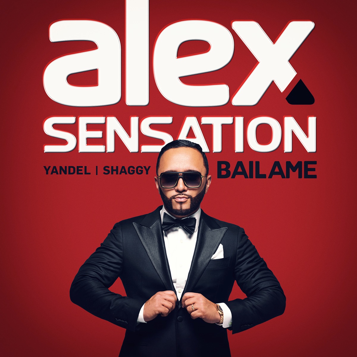 Báilame (feat. Yandel & Shaggy) - Single by Alex Sensation album cover