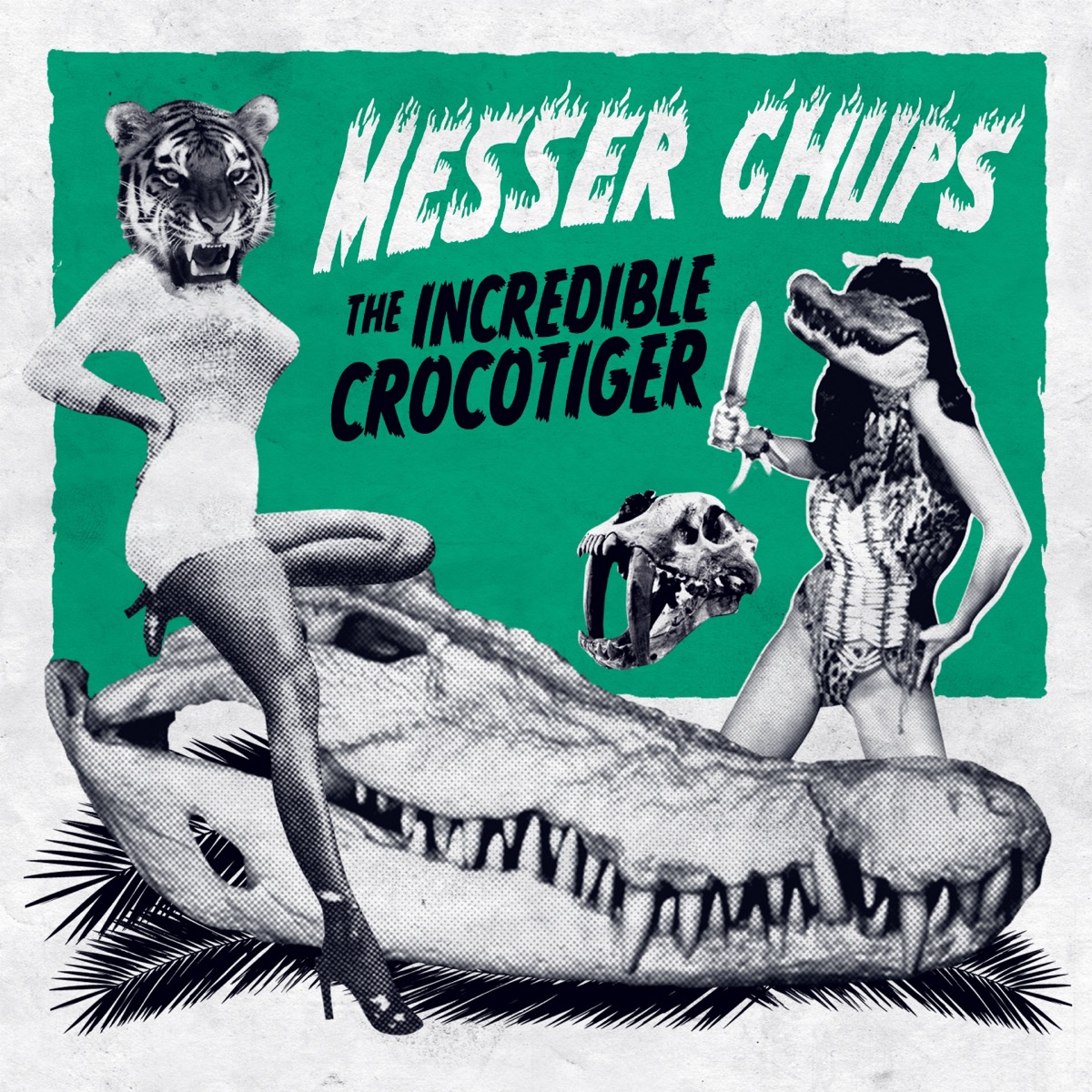 The Incredible Crocotiger by Messer Chups album cover
