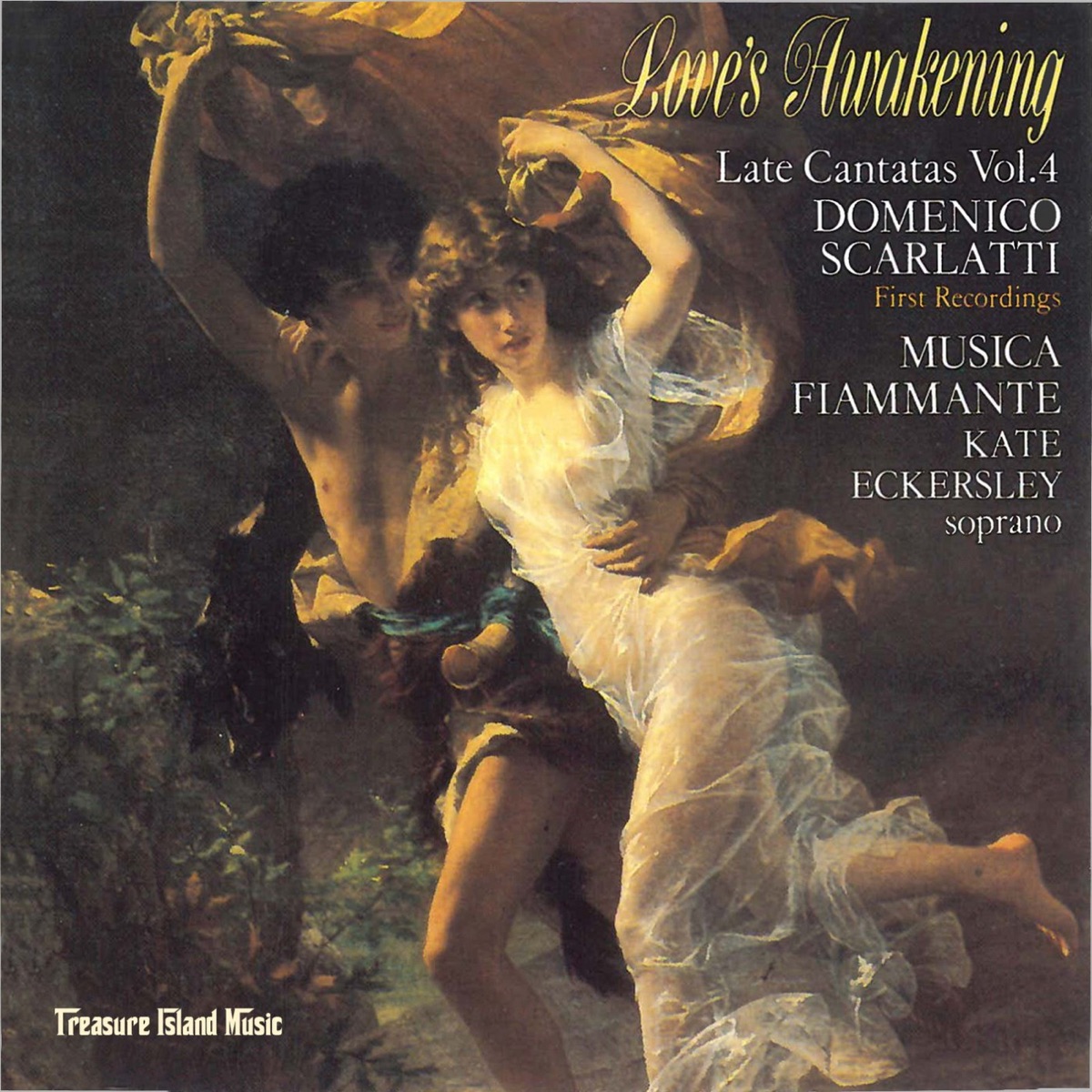 Love's Awakening: Late Cantatas Vol. 4 by Emily Van Evera, Kate Eckersley & Musica Fiammante album cover