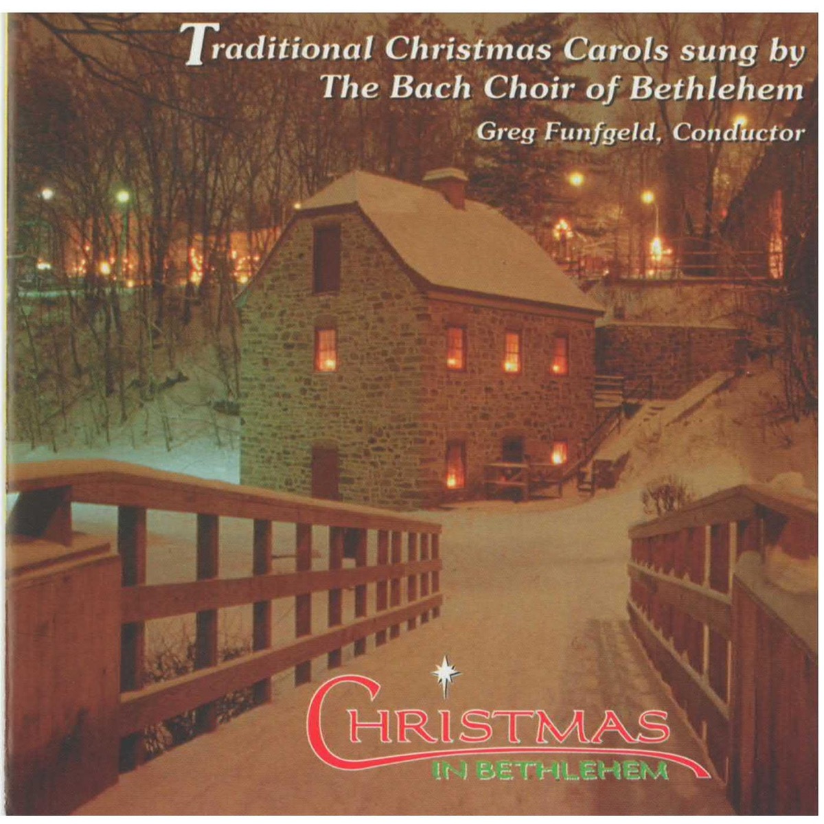 Christmas in Bethlehem by The Bach Choir of Bethlehem album cover