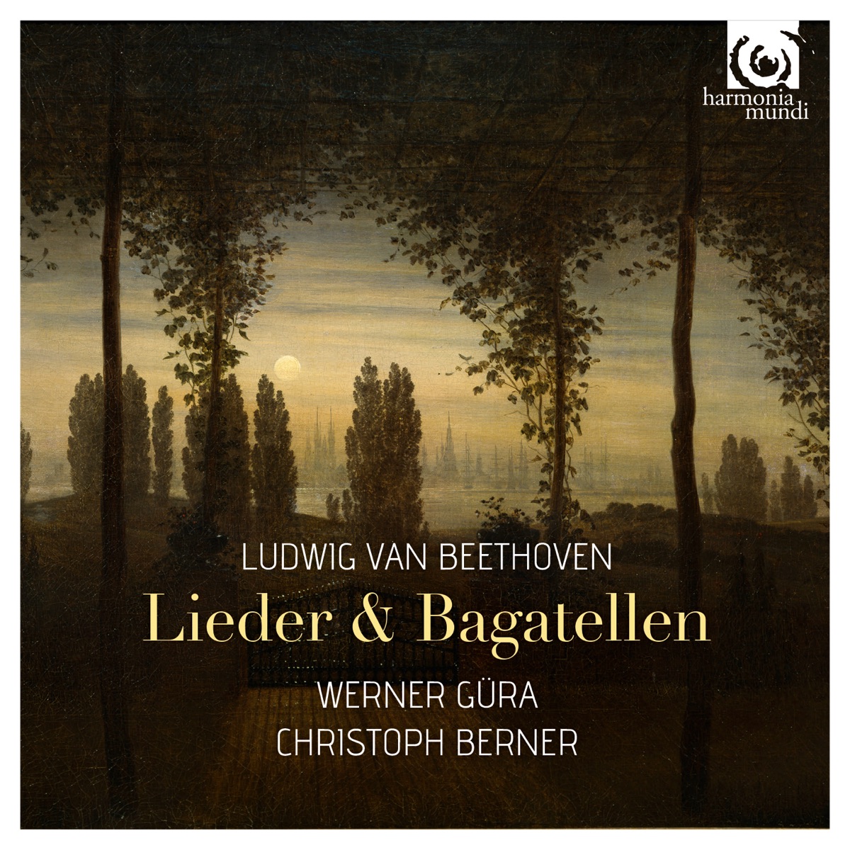 Beethoven: Lieder & Bagatellen by Werner Güra & Christoph Berner album cover