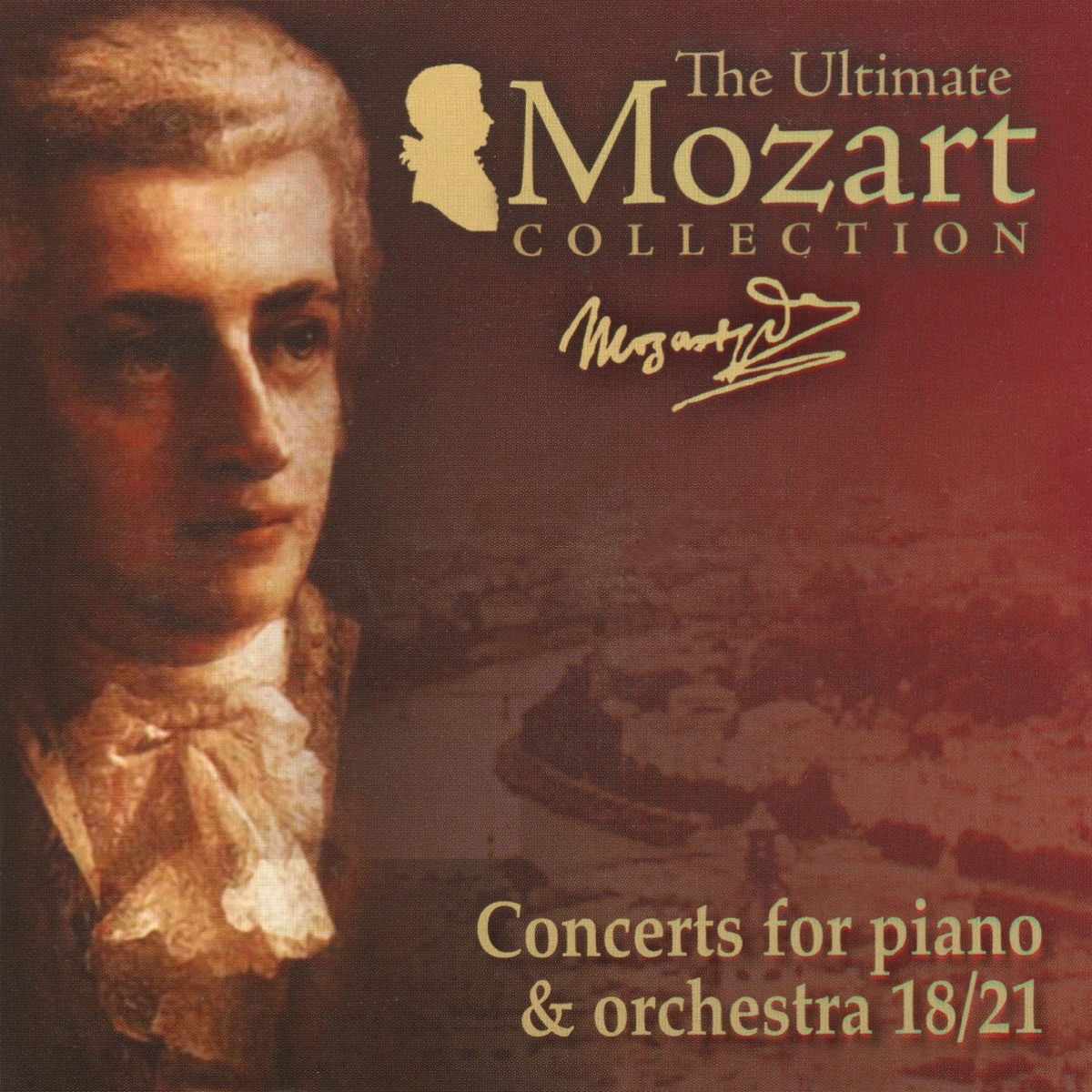 Mozart: Piano Concertos Nos. 19 & 21 by Carmen Piazzini, Michael Gantvarg & Leningrad Soloists album cover