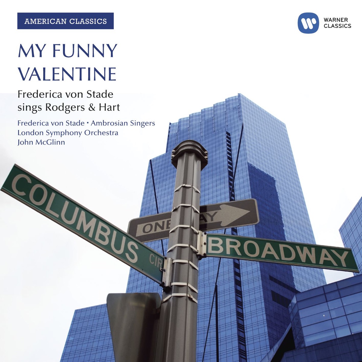 Rodgers & Hart: Songs from the Shows by John McGlinn & Frederica von Stade album cover
